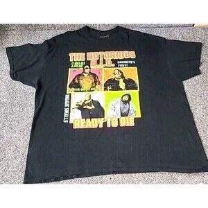 Vintage Mens Notorious B.I.G. Size 2XL T-shirt